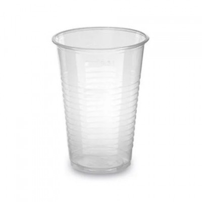 Átlátszó műanyag Pohár 300ml  d:78mm