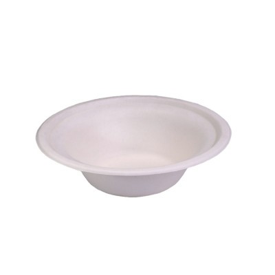 Cukornád tányér leveses 300 ml (6,0 x 3,0 cm, peremmel), fehér - Naturesse