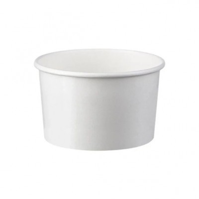 Fagyis papírpohár, fehér 245ml