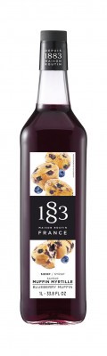 1883 Áfonyás muffin (Blueberry Muffin) szirup 1 Liter
