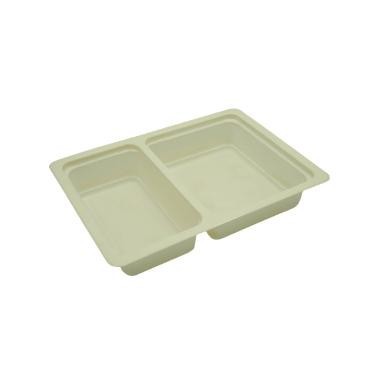 750 ml Fehér síkperemű 60/40 osztott fóliázható doboz 200db/cs
