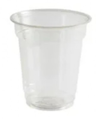 Víztiszta kehely/shaker pohár PET 250ml d:78 mm (újrahasznosítható)