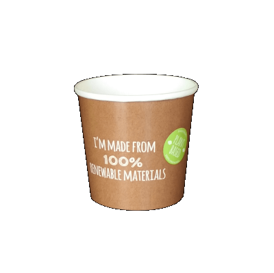 Huhtamaki Biológiailag lelbomló leveses papír pohár 21oz (500 ml) alj