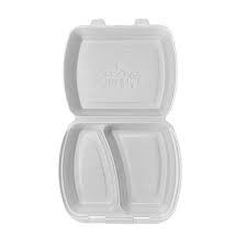 Habdoboz HP4/2 fehér 2 részes 247x198x75 mm 125db/csomag