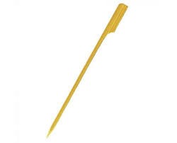 Bambusz hústű - szendvicskard 18 cm 100db/csomag