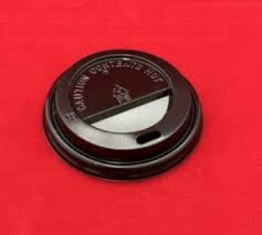 Tető ivólyukkal - Ø 62 mm fekete 50db/cs. 1000db/krt.