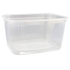 Svéd tálka 750 ml PP víztiszta 50db/cs, 700db/krt