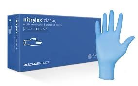 MERCATOR Nitril kesztyű kék 100 db-os  XS,S,M,L,XL-es