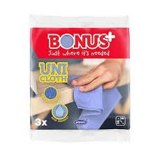 Bonus+ Uni kendő 3db