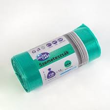 Doctor Care 110L szemeteszsák Zöld 15db!! 25 mikron 60x100 cm