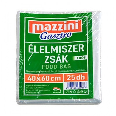 ÉLELMISZERZSÁK 40X60CM 25db/ROLL
