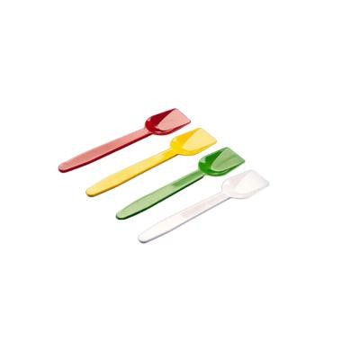 Műanyag fagylaltoslapka 95 mm vegyes színekben