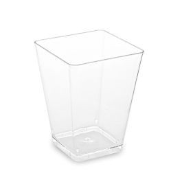 FINGER FOOD  szögletes pohár 160ml  20db5,8x5,8x7,6cm