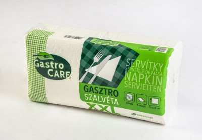 Gastro Care szalvéta XXL 180db1 rétegű, 32x32 cm