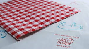 Húscsomagoló papír 60*80cm [5kg], kockás