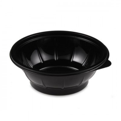 Snap On Salátás Tál 600ml Fekete Méret (külső): Ø 165 x 55mm