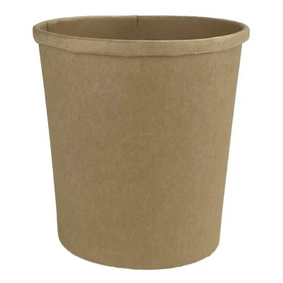 Begreen leveses papírtégely, barna, d:97mm, 470 ml