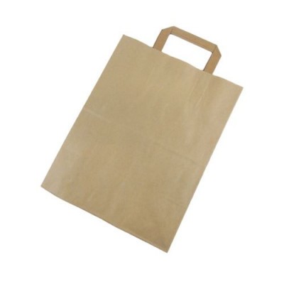 Papír szatyor barna 320x270X170 mm