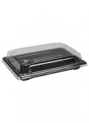 Sushi doboz tetővel PS 18,5x12,9x2cm (5) 50db/cs 400db/krt