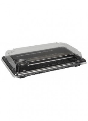 Sushi doboz tetővel PS 22,1x13,5x2cm (7) 50db/cs 400db/krt