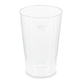 500 ml átlátszó pohár ÚJRAHASZNÁLHATÓ