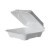cukornád menübox, egyterű, natúr, 205x205x38 mm 50db/csomag
