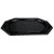 Catering tálca - 3 személyes - 350 x 250 x 20 mm PET fekete 10db/cs, 100db/krt