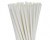 PLA FEHÉR SZÍVÓSZÁL - 6,5 MM X 23 CM 500db/csomag