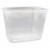 Svéd tálka 1000 ml PP víztiszta 50db/cs, 350db/krt