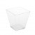 FINGER FOOD  szögletes pohár 500 ml 11x11x7 cm