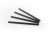 Fekete papír szívószál 150x7mm
